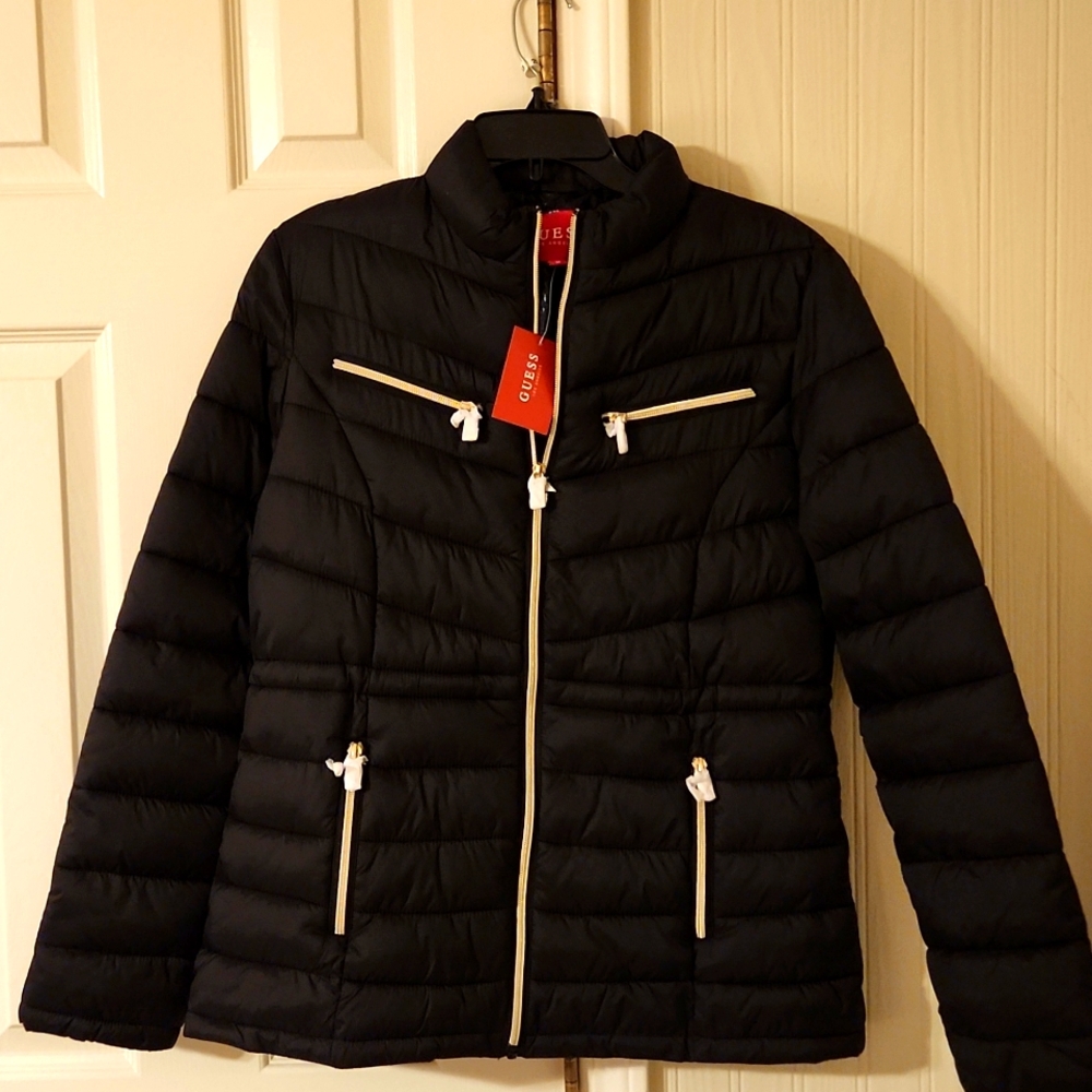 Guess M Elisa Padded Jacket Black